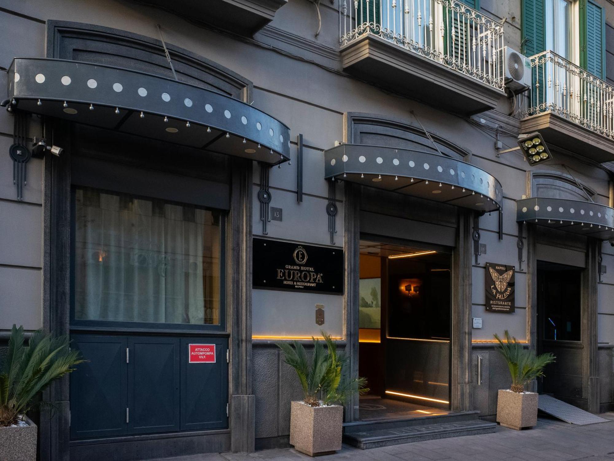 Grand Hotel Europa & Restaurant Napoli Ngoại thất bức ảnh