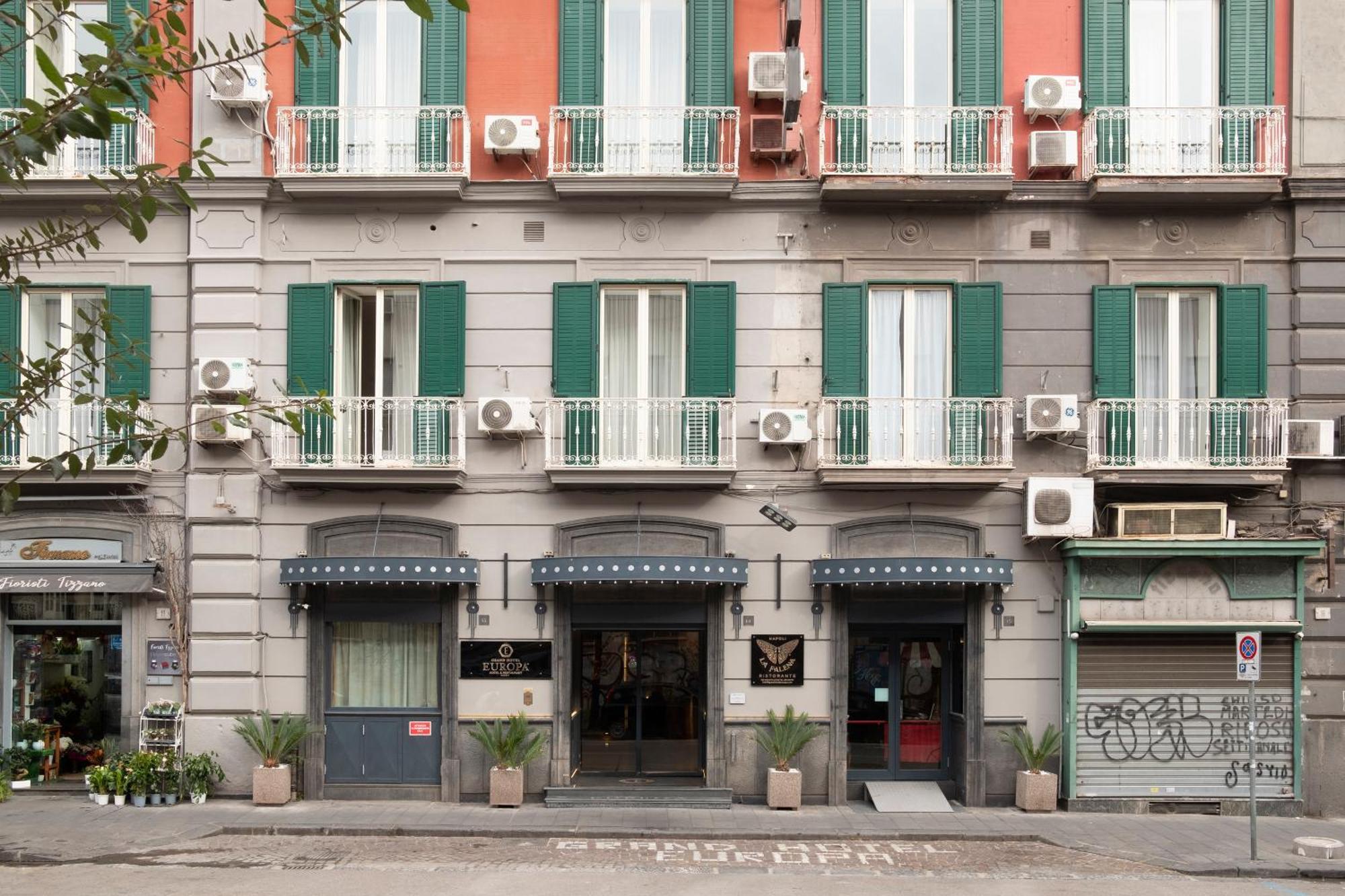 Grand Hotel Europa & Restaurant Napoli Ngoại thất bức ảnh